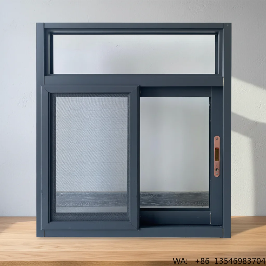 

Premium Aluminum Sliding Window with Hurricane Technology Stainless Steel Screen Soundproof for Energy Efficient Home
