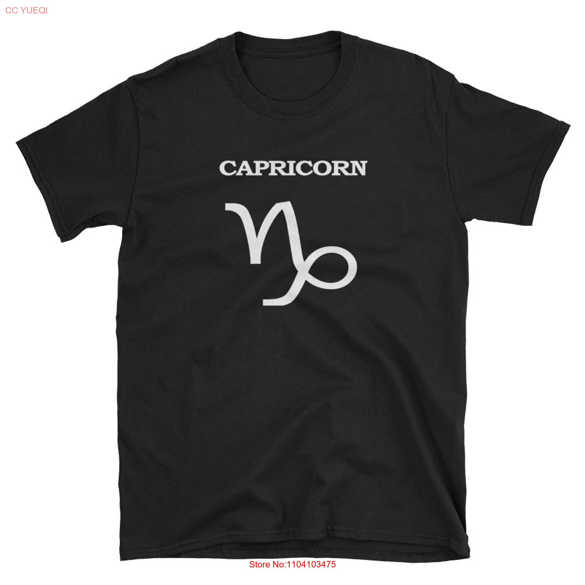 Birthday Astrology Zodiac Idea Capricorn Horoscope T Shirt long or short sleeves