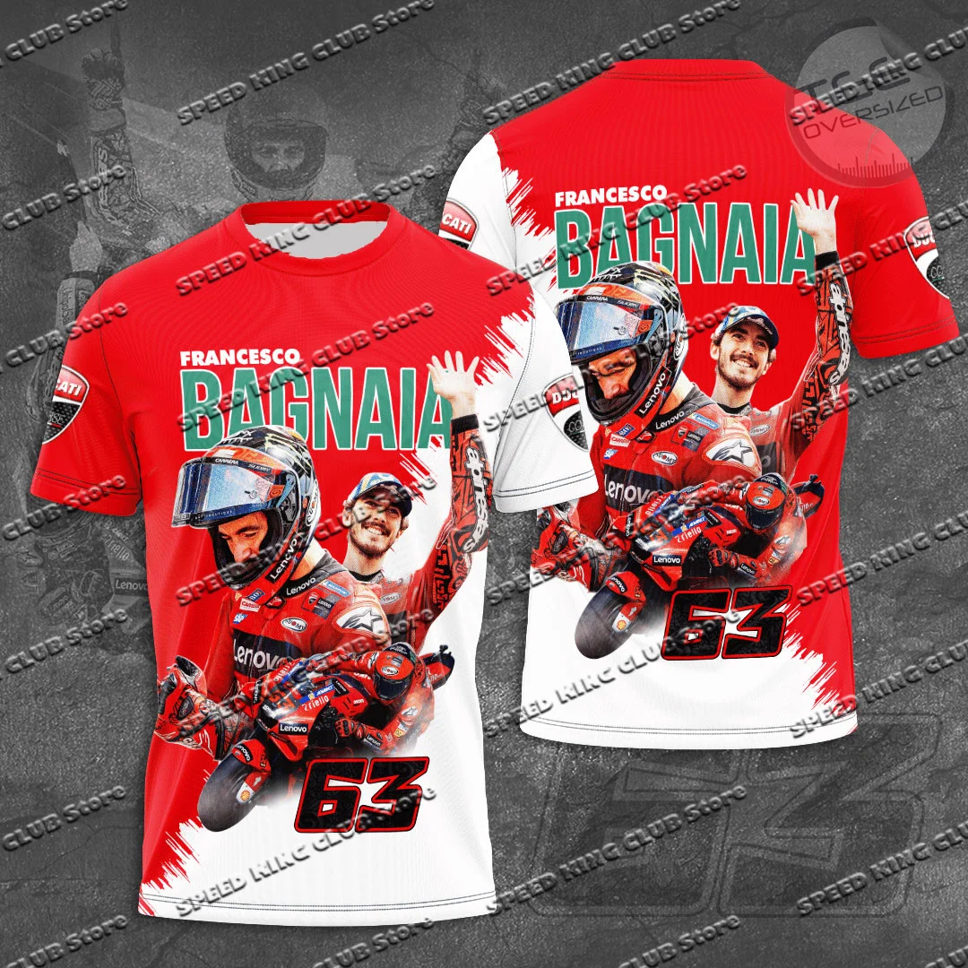 

Moto GP T-shirt For Men Ducatis Motorcycle T-Shirt Racing Suit Summer Short Sleeves Tshirt Quick-Drying Cycling Jersey Tops