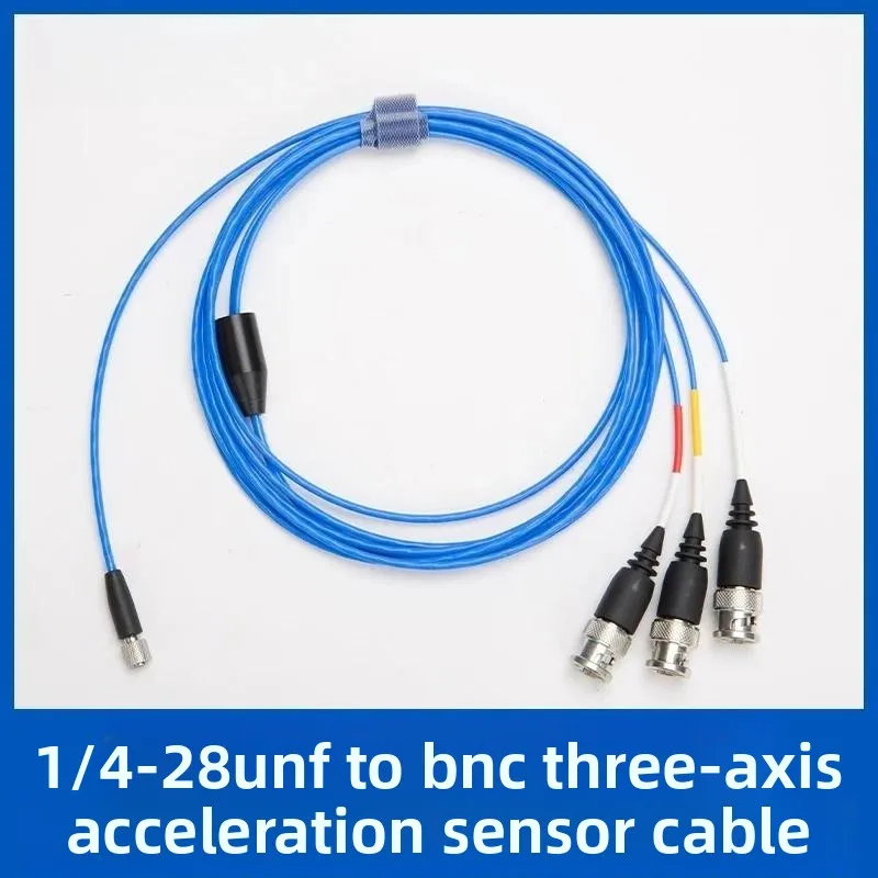 1/4-28UNF Triaxial Accelerometer Cable Can Replace 010G10 and 034G10 Triaxial Cables