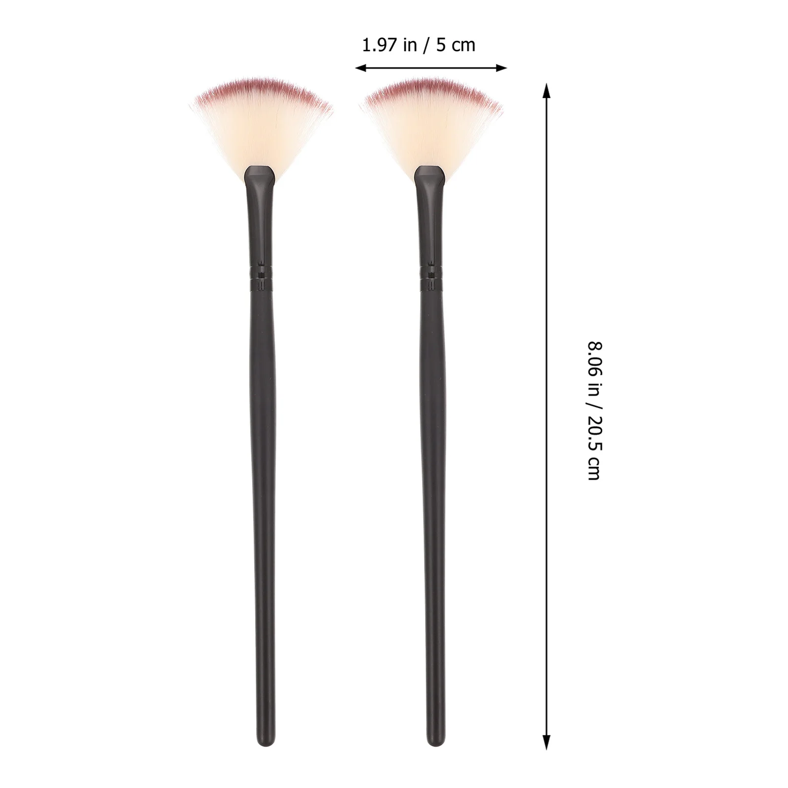 12 Stück Gesichtsmaske, fächerförmig, Schönheitspinsel, Gesichtsapplikator, Premium-Hautpflege-Make-up-Werkzeug für den Gesichtsmaskenpinsel zu Hause