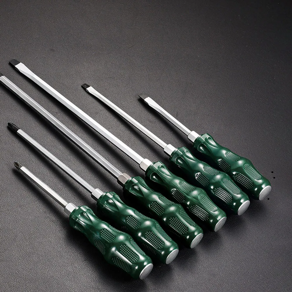 Phillipss/Slotted Screwdriver Tool Set 6/6.3/8x100/125/150/200/300mm Screwdriver Flat Torx Screwdriver Repair Tool Screwdrivers