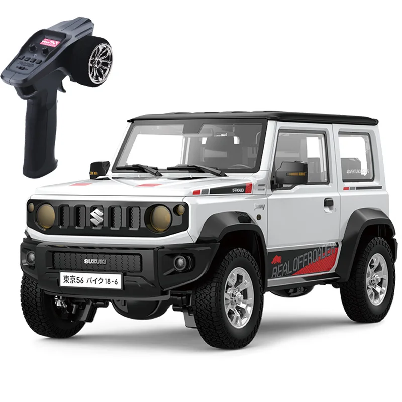 1/16 2.4G Rc Car For Suzuki Jimny HG4-53 Simulated Lights Horn Smoke RC Car Full Scale Off Road Remote Control Car Children Toys