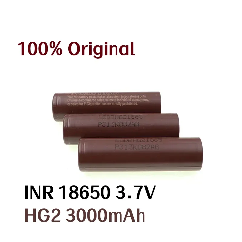 

Hg2 18650 battery with 3000mAh lithium battery, 20A