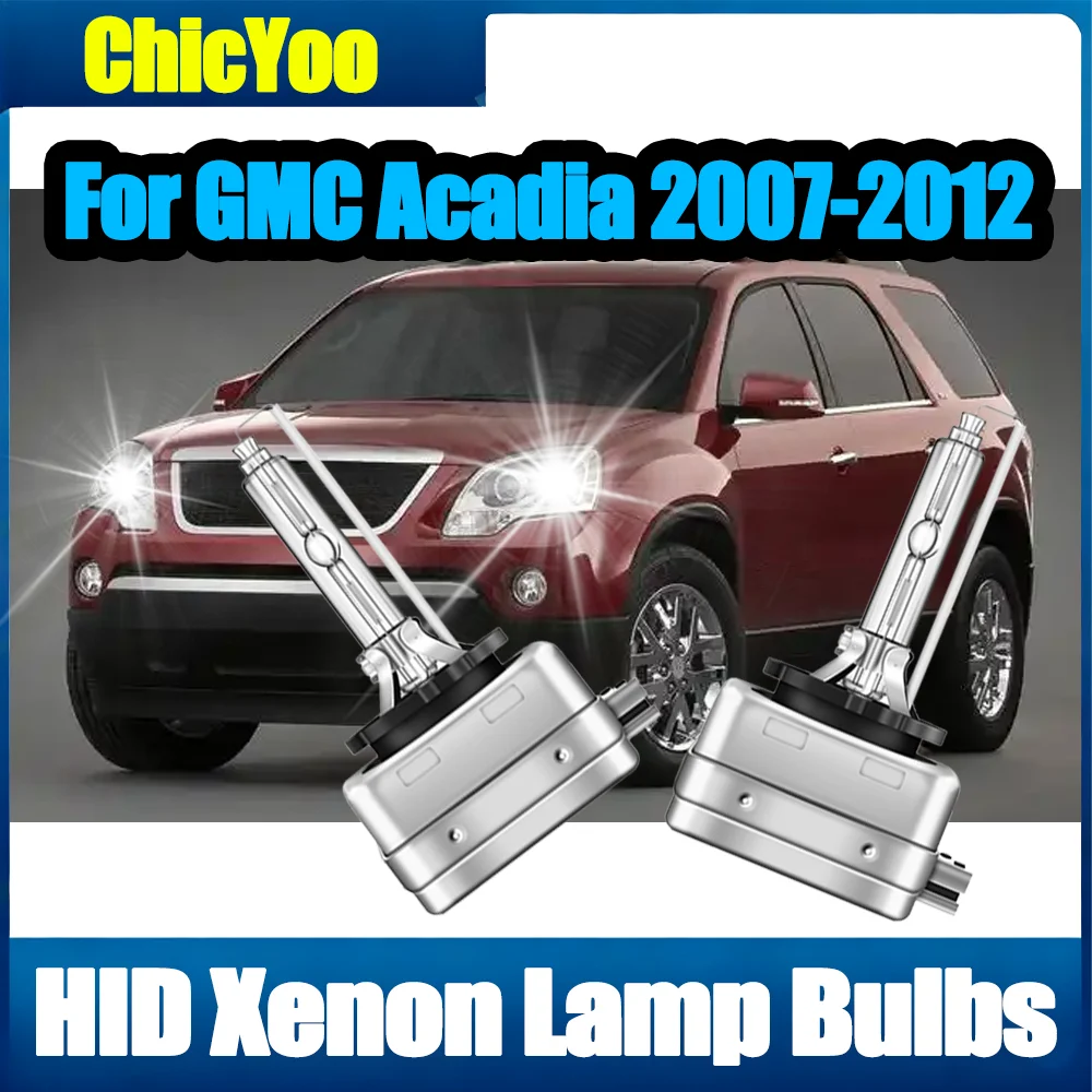 

Высокомощные ксеноновые лампы D1S HID 6000K Белые ксеноновые фары 12 В 24 В Автомобильные фары для GMC Acadia 2007 2008 2009 2010 2011 2012
