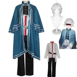 New Anime Mushoku Tensei：Jobless Reincarnation Sylphiette Cosplay Costume Sylphy Wig Green Cloak Uniform Man Woman HalloweenSuit