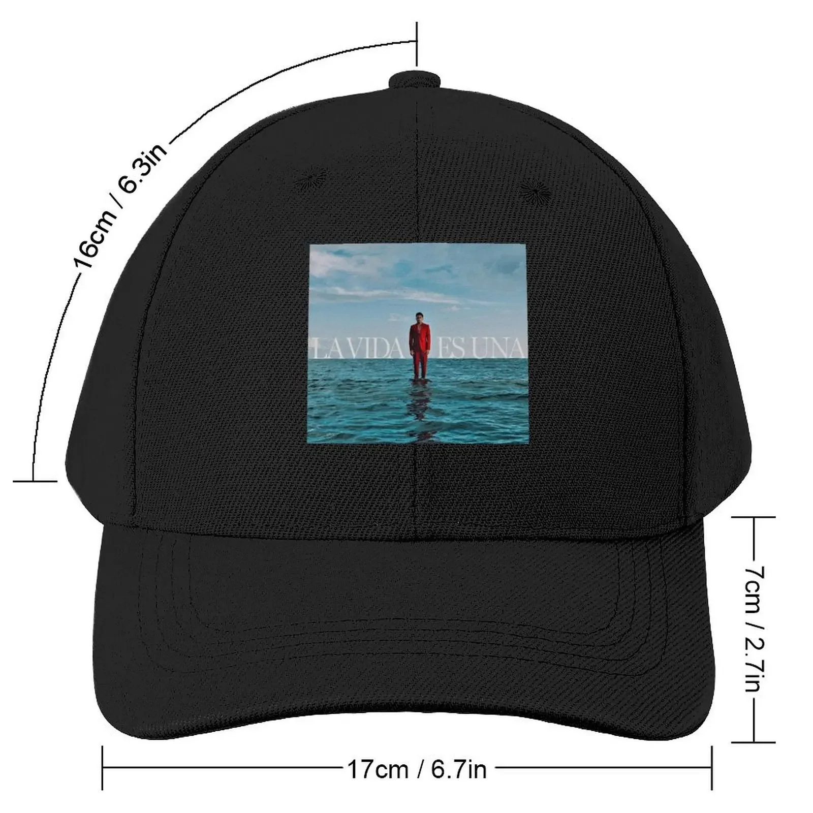 Myke Towers LA VIDA ES UNA Baseball Cap western Hat Designer Hat Women's Beach Visor Men's