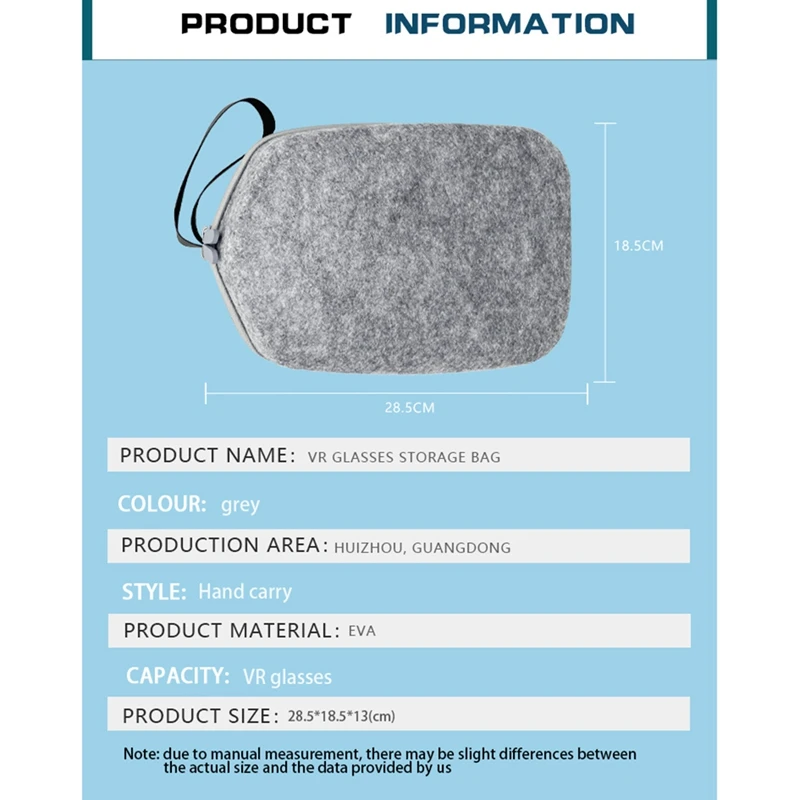 حقيبة حمل صلبة لـ Oculus Quest 2/ Elite Strap Edition، حقيبة تخزين ذات غطاء مساحة كبيرة لـ Oculus Quest 2 VR