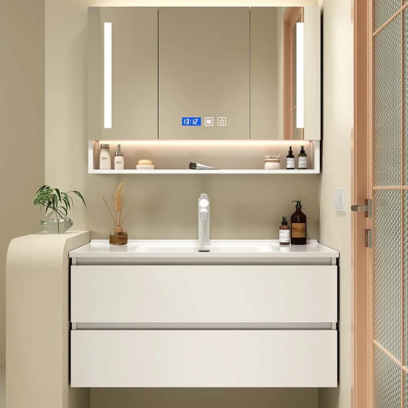 

Design Italian Bathroom Cabinets Shelf Floor Drawers Bathroom Cabinets Medicine Washbasin Les Cabinets De Bain Home Furniture