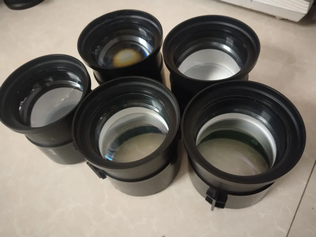 Projector Lens Focal Length 180mm F180 Optical Glass Replacement for LED86 Projector DIY Repair Parts Home Theater Office