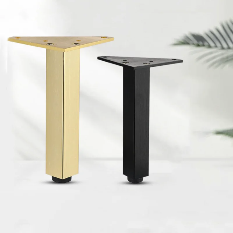 

4PCS Foot for Coffee Table Cabinet Chair Sofa Bed Furniture Hardware Feet AccessoriesAdjustable Furniture Legs Metal Supporting