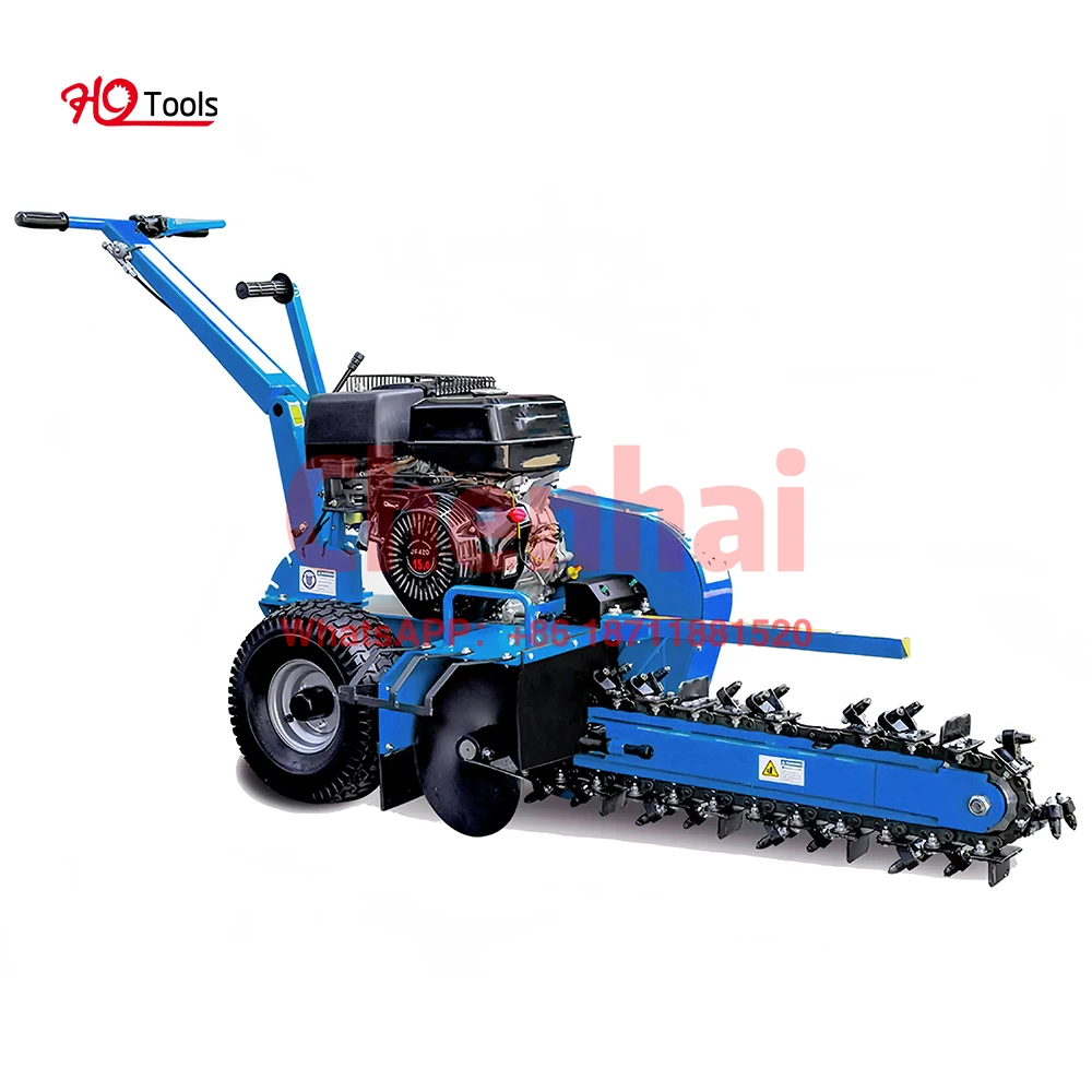 

15HP Petrol Engine Trencher High Quality Mini Trencher With Good Quality Trencher Chain