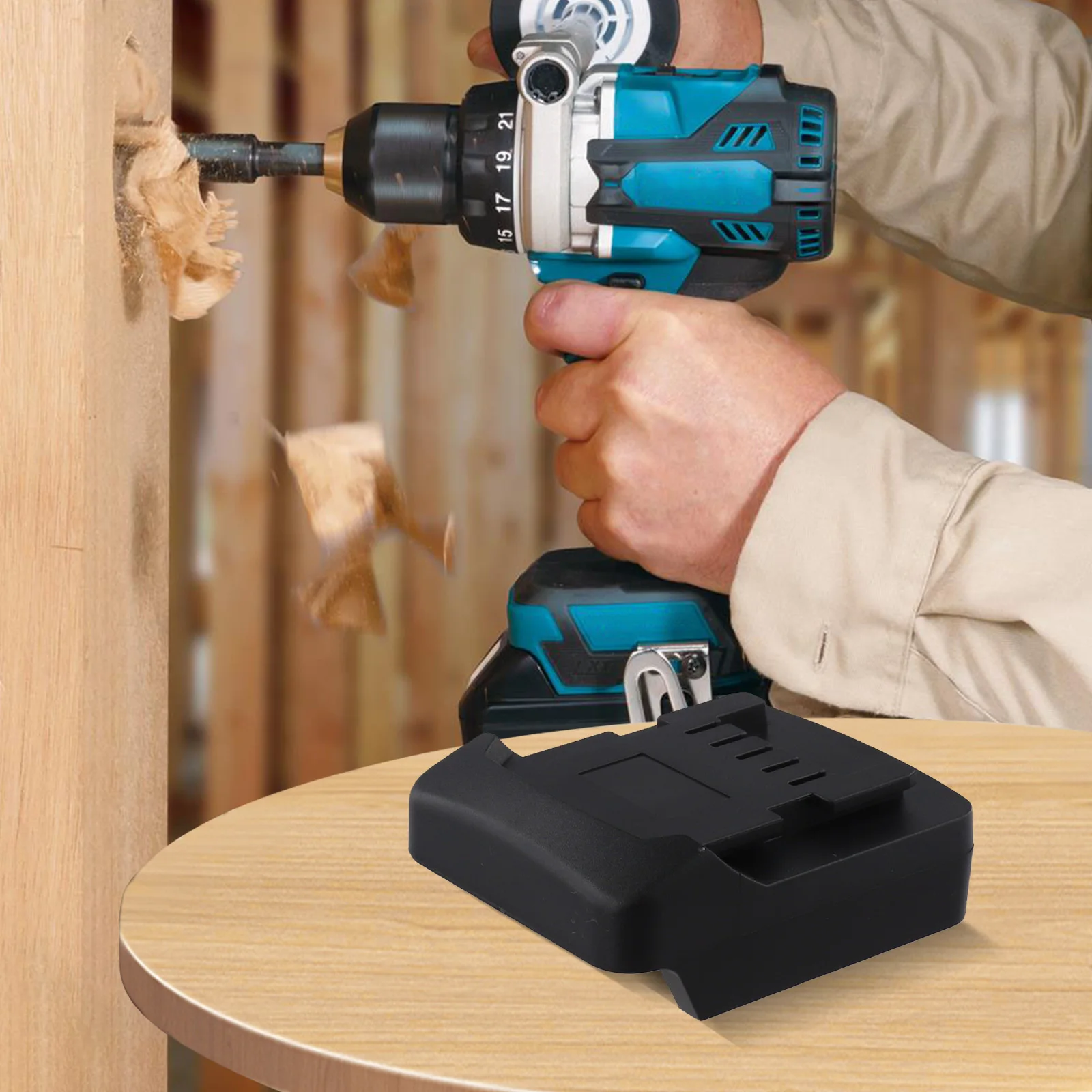 

DIY Projects Battery Adapter Battery Adapter For Metabo 18V Battery Converter Not Compatible With HPT Series Tool