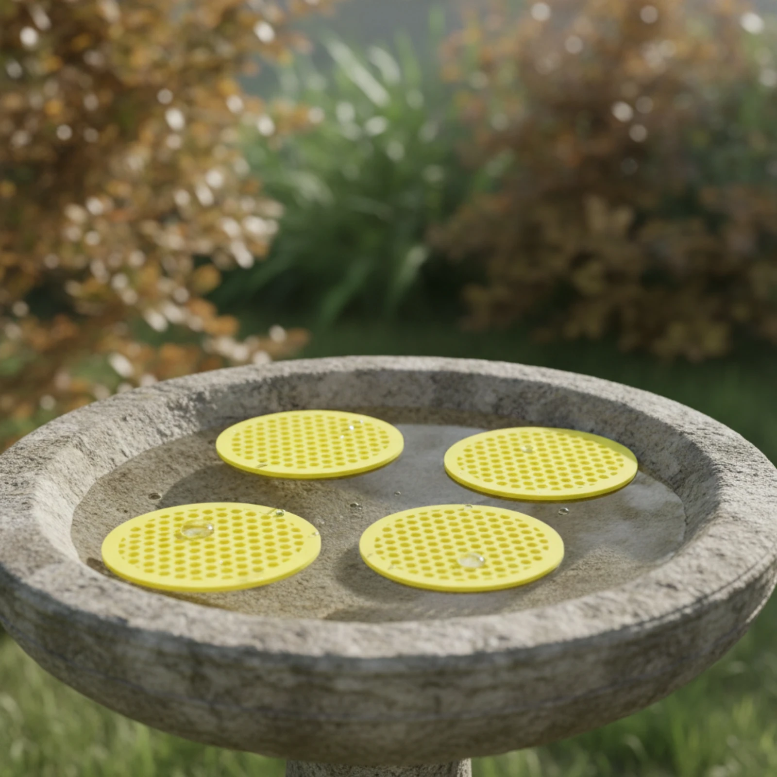 4 Pieces Floating Bee Watering Station Pollinator-Friendly EVA Foam Drinking Platform Butterfly Water Landing Pad Buoyant