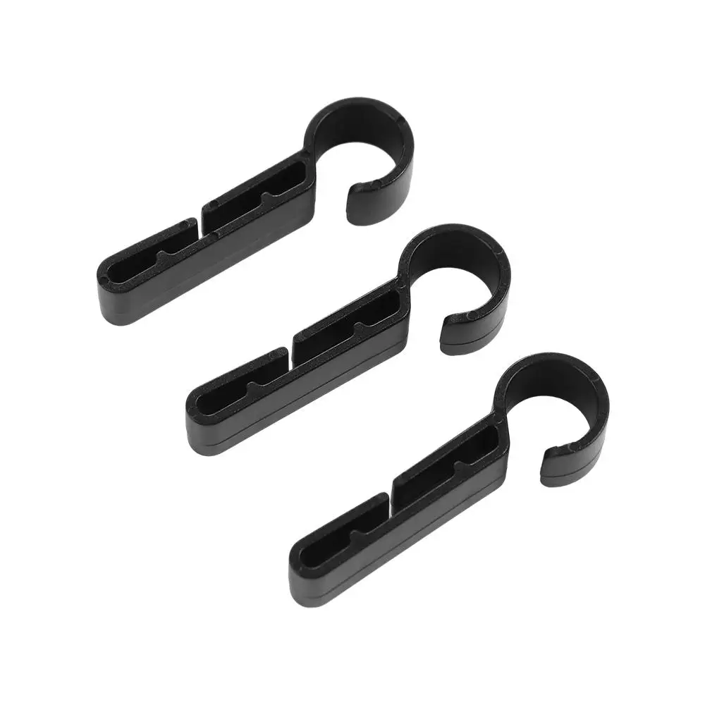 

Universal Headlight Accessories Plastic Fixed Buckle Outdoor Tool Safety Hook Head Light Clamp Helmet Clip Safety Cap Hook