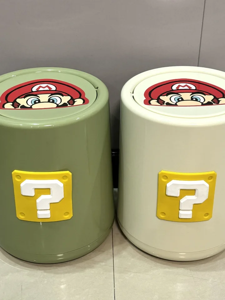 スーパーマリオブラザーズ3 ゴミ箱 レトロ くろがね S2c21c3bbe62e4217afd48d1abe073