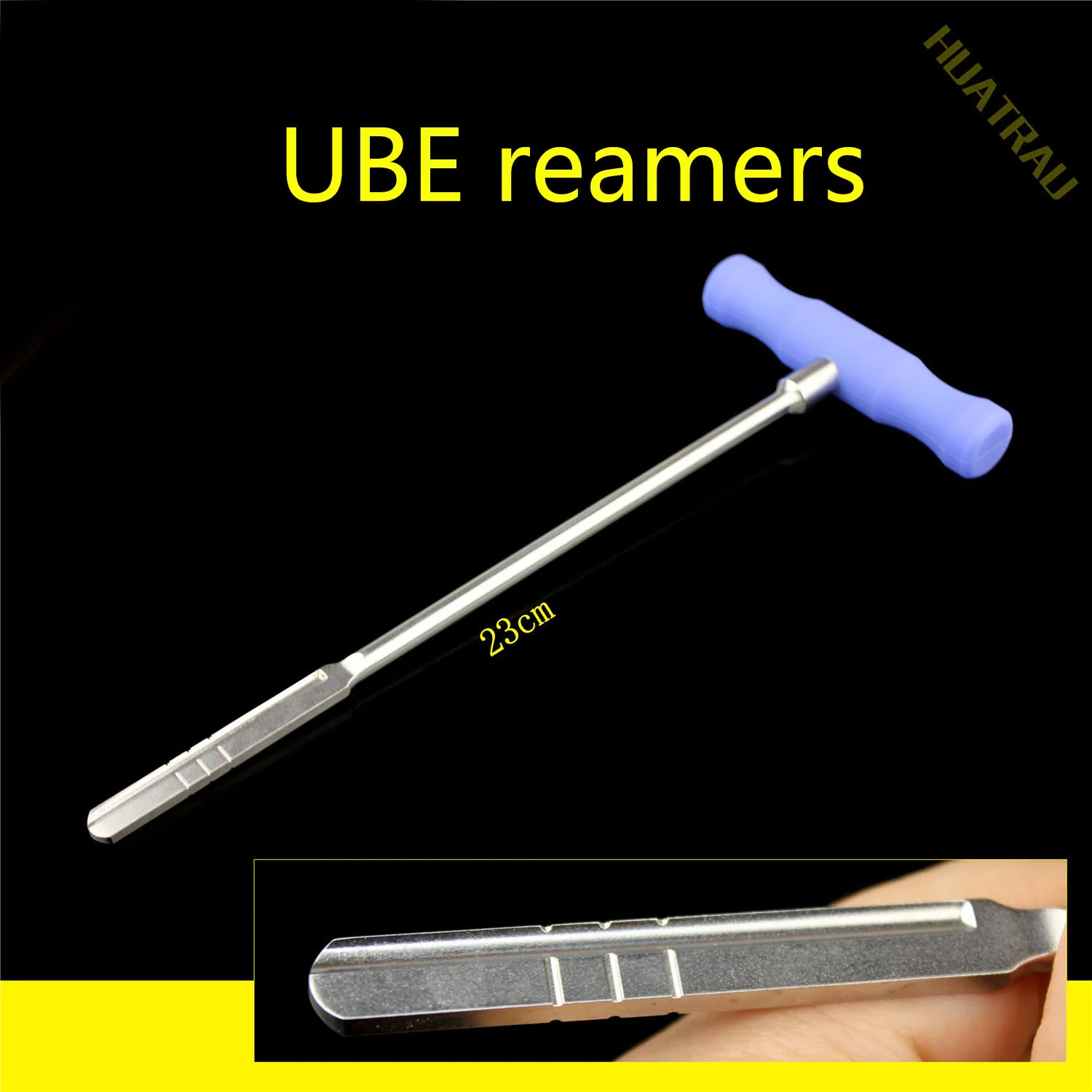 

UBE Intervertebral Disc nucleus pulposus Reamer BESS unilateral two-channel endoscopic minimally invasive orthopedic instrument