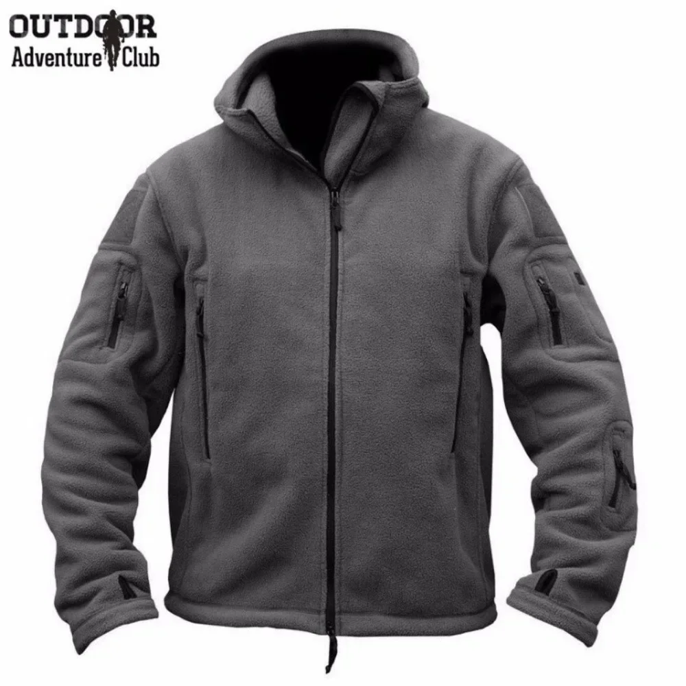 Men\'s fashion Tactical Jacket Military fleece outdoor sports Hiking Polar jacket