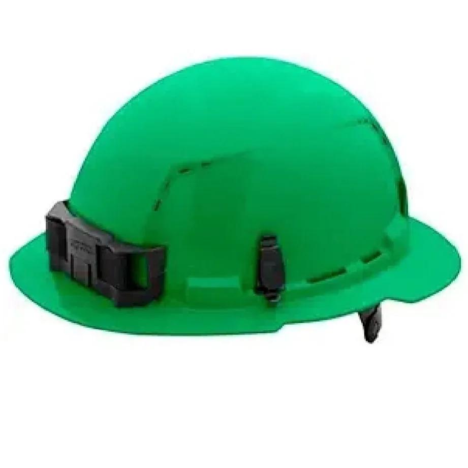 

Full Brim Hard Hat, BOLT, HDPE, 6 Point Swing Ratchet, Type 1, Class C, Green