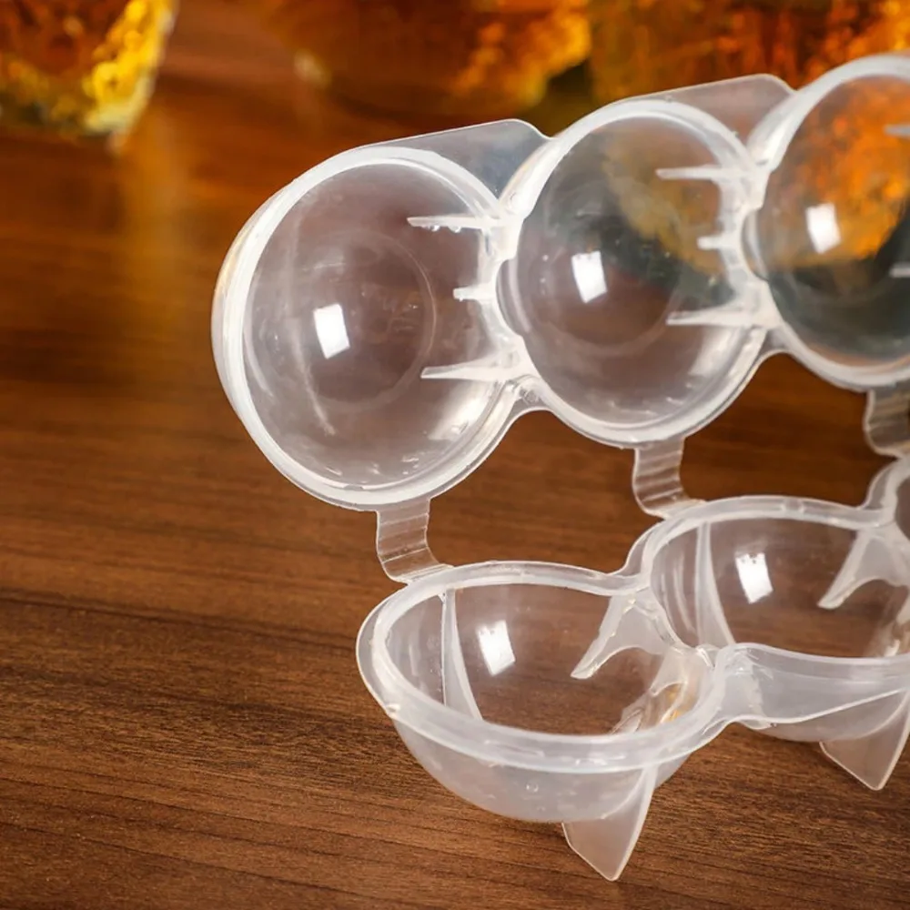 4 حفرة قالب هوكي الجليد سريعة Demolding نادل صندوق دائري محدد صانع الثلج مكعبات مناسبة لويسكي البيرة كرة النبيذ الأحمر