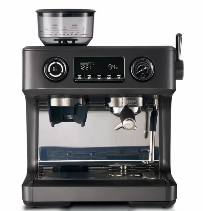 Stainless Steel Filter Holder Professional Pump Pressure Home Kitchen Coffee Maker Semi Automatic Espresso Machine