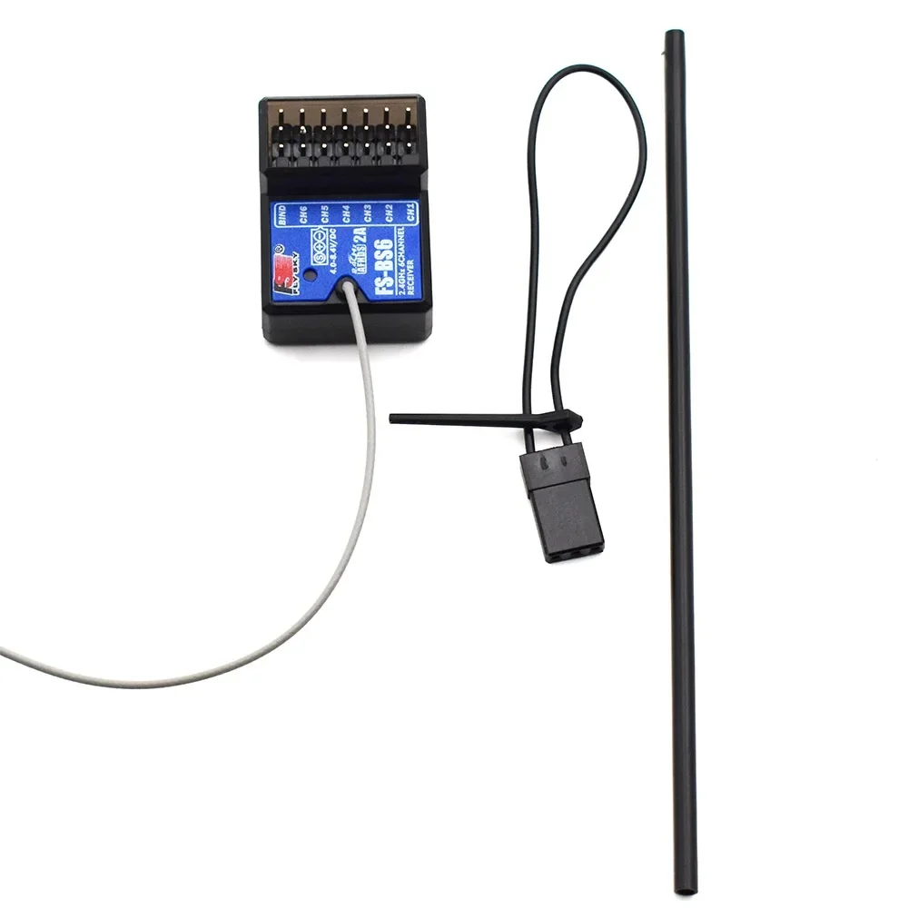 

1 шт. приемник FlySky FS-BS6 2,4 ГГц 6CH AFHDS2 для передатчика FlySky FS-GT5 FS-IT4S