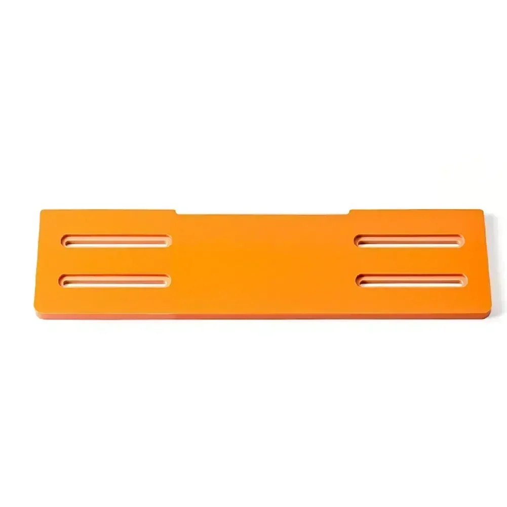 Circular Saw Base Plate For Woodworking Cutting Machine With Hole Trimmings And Backing Phenolic Resin Material