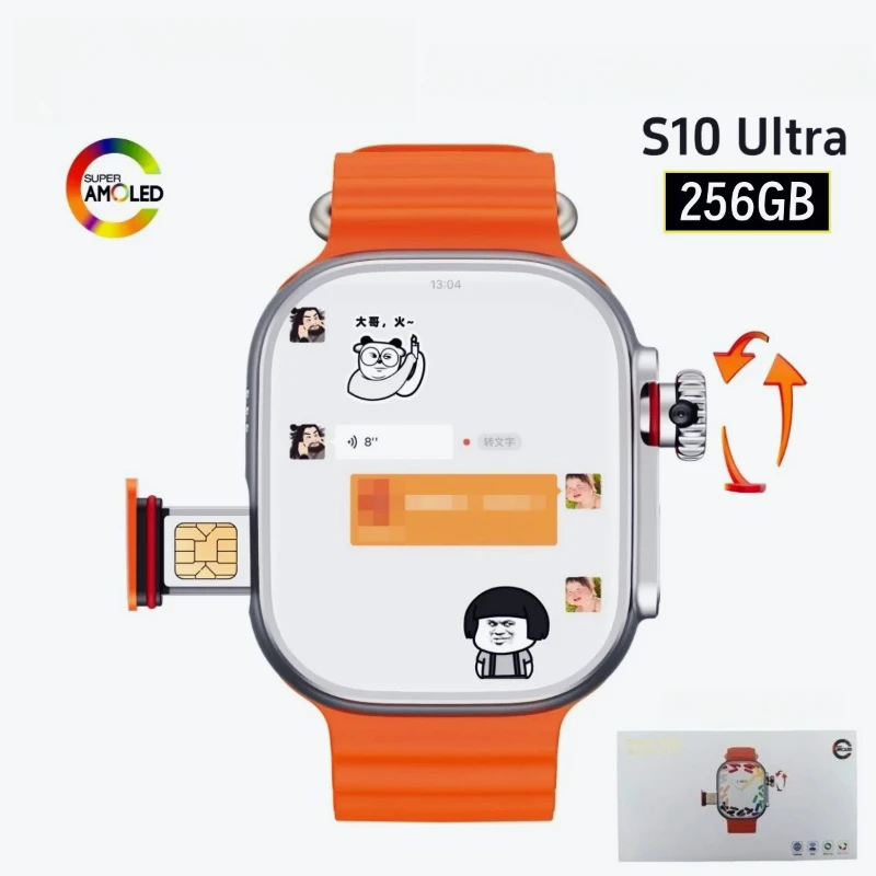 

"2025 New 4G All Network GS29 Smart Watch Android Operating S10 System GPS Map Google Play Passometer Sleep Tracker SIM Card "