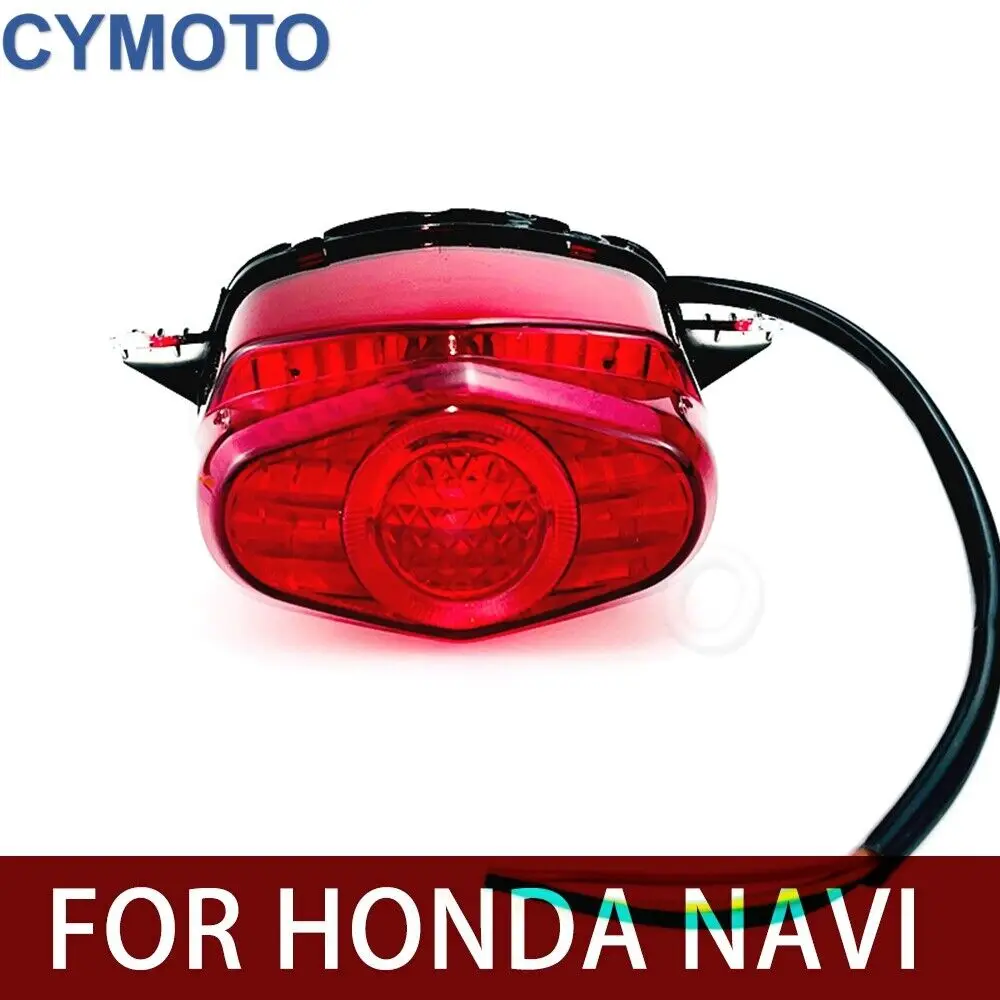 Motorcycle Rear Taillight Tail Light For Honda 2022-2023 NAVI NVA110B 33710-K74-A01 Red Scooter Tail Light