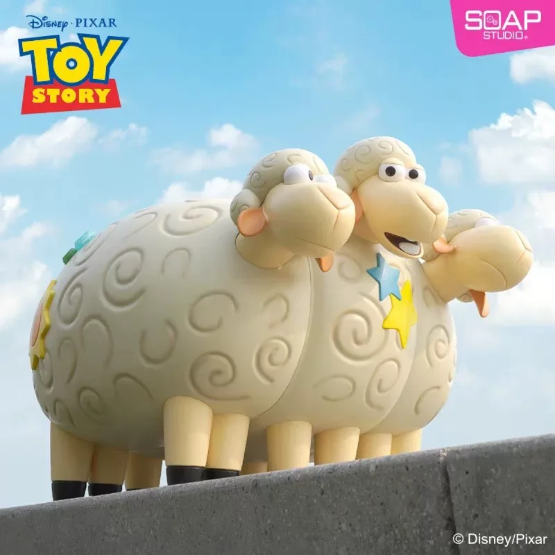 Soap Studio Disney Toy Story Series Mini Shepherdess'S Sheep Doll Mini Ornaments Top Collection  Ornaments Toys Birthday Gift