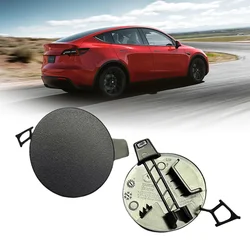 Copertura del gancio di traino del rimorchio del paraurti posteriore per Tesla Model Y 2020 2021 2022 OEM 1494426 -00-A Accessori per auto con copertura del tappo del gancio di traino del paraurti