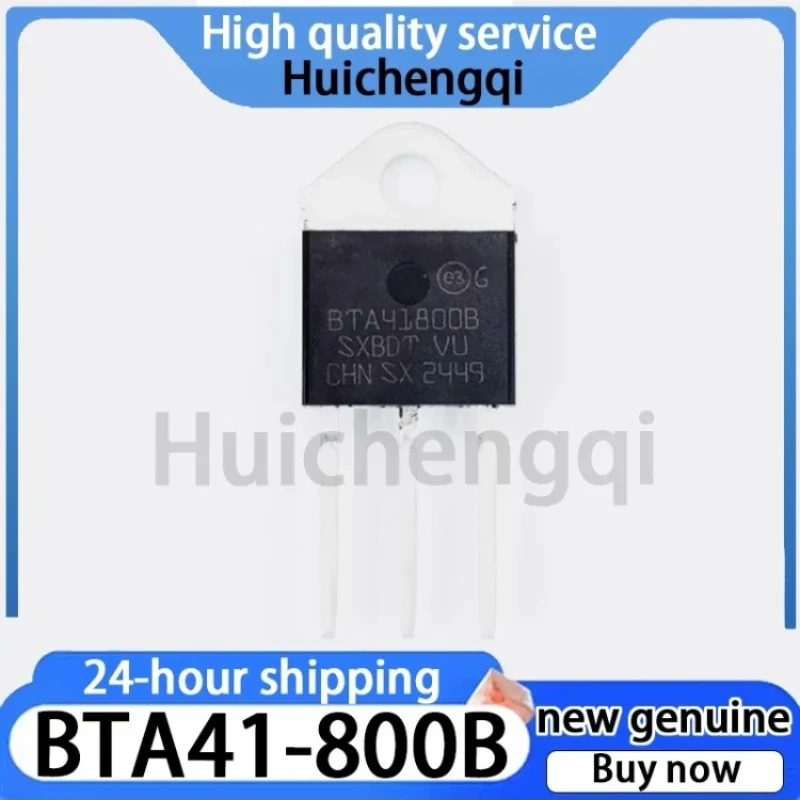 2PCS Genuine BTA41-800B Packaged TO-3P High-power Transistor Bidirectional Thyristor