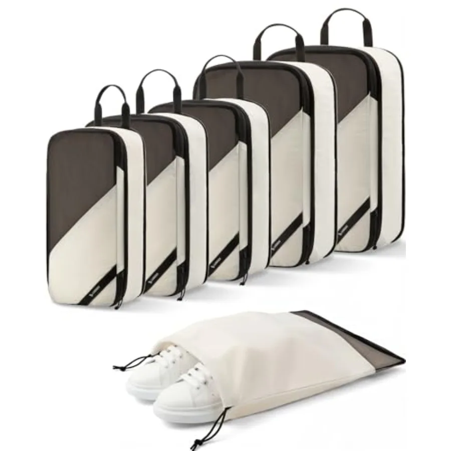 

Набор дорожных органайзеров POX01: 6 упаковочных кубов для чемодана с сумкой для обуви POX-Core