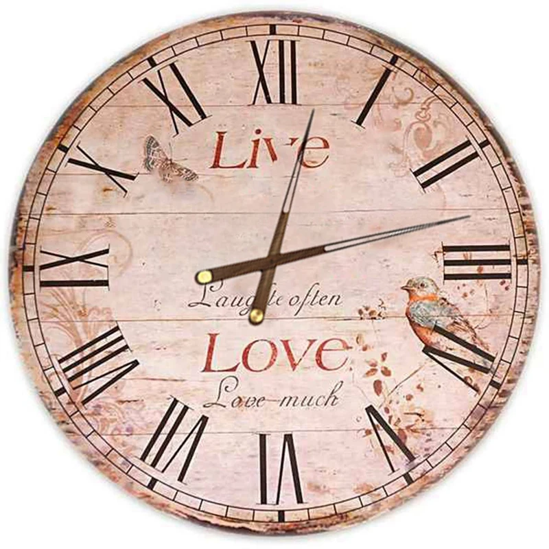 Mecanismo de movimiento de reloj de alto Torque, reloj de cuarzo de pared grande, manos largas, madera de nogal, piezas de reparación de bricolaje, reemplazo de 23Mm, caliente, 3 unidades