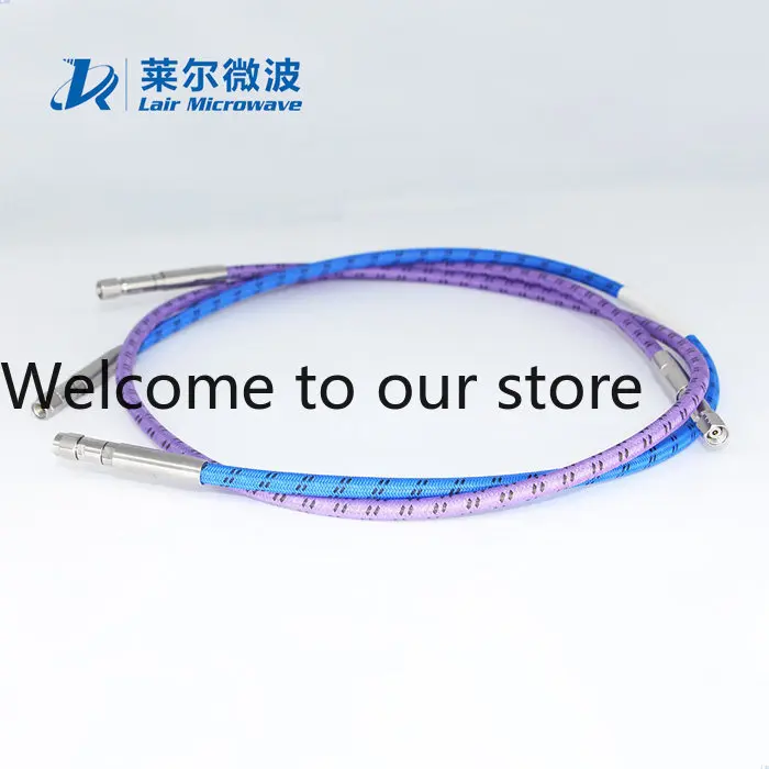 Lyle Microwave independently developed and produced LB520-BMNM-2M 18G test RF cable assemblies