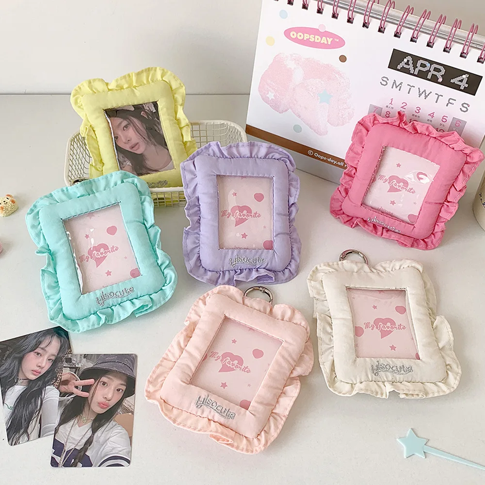Hanging Korean Photocard Holder Decoration Korean Style Idol Card Display Protector Picture Idol Photo Card Card Protective Case