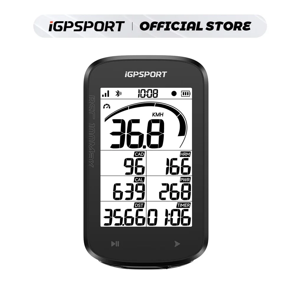 iGPSPORT BSC100Max バイクコンピューター GPS バイクスピードメーター 自転車デジタルストップウォッチ サイクリングオドメーター サイクリングコンピューター