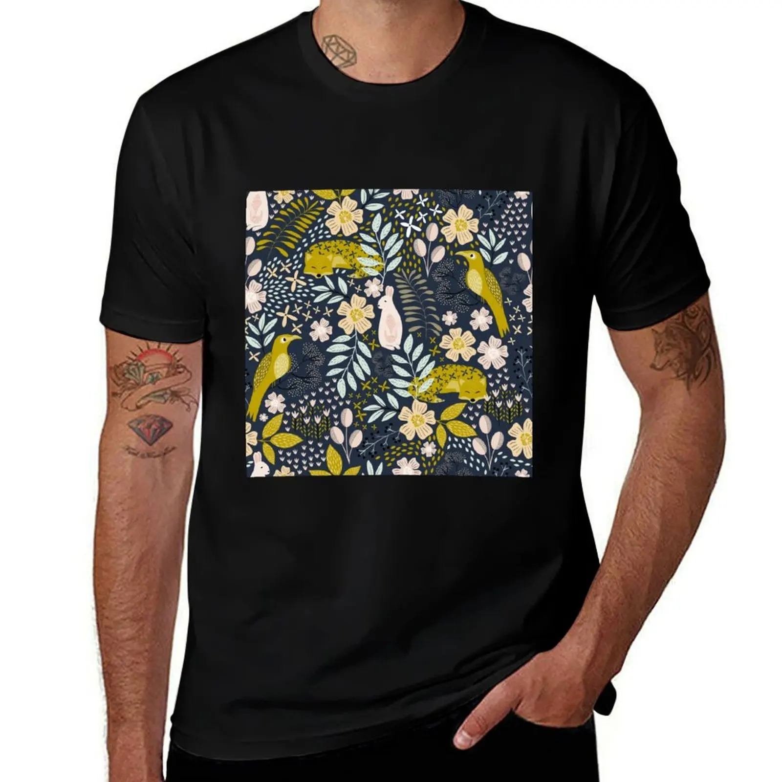 

Woodland Flora T-Shirt affliction shirts funny shirt cotton tshirts personalised blanks men t shirt