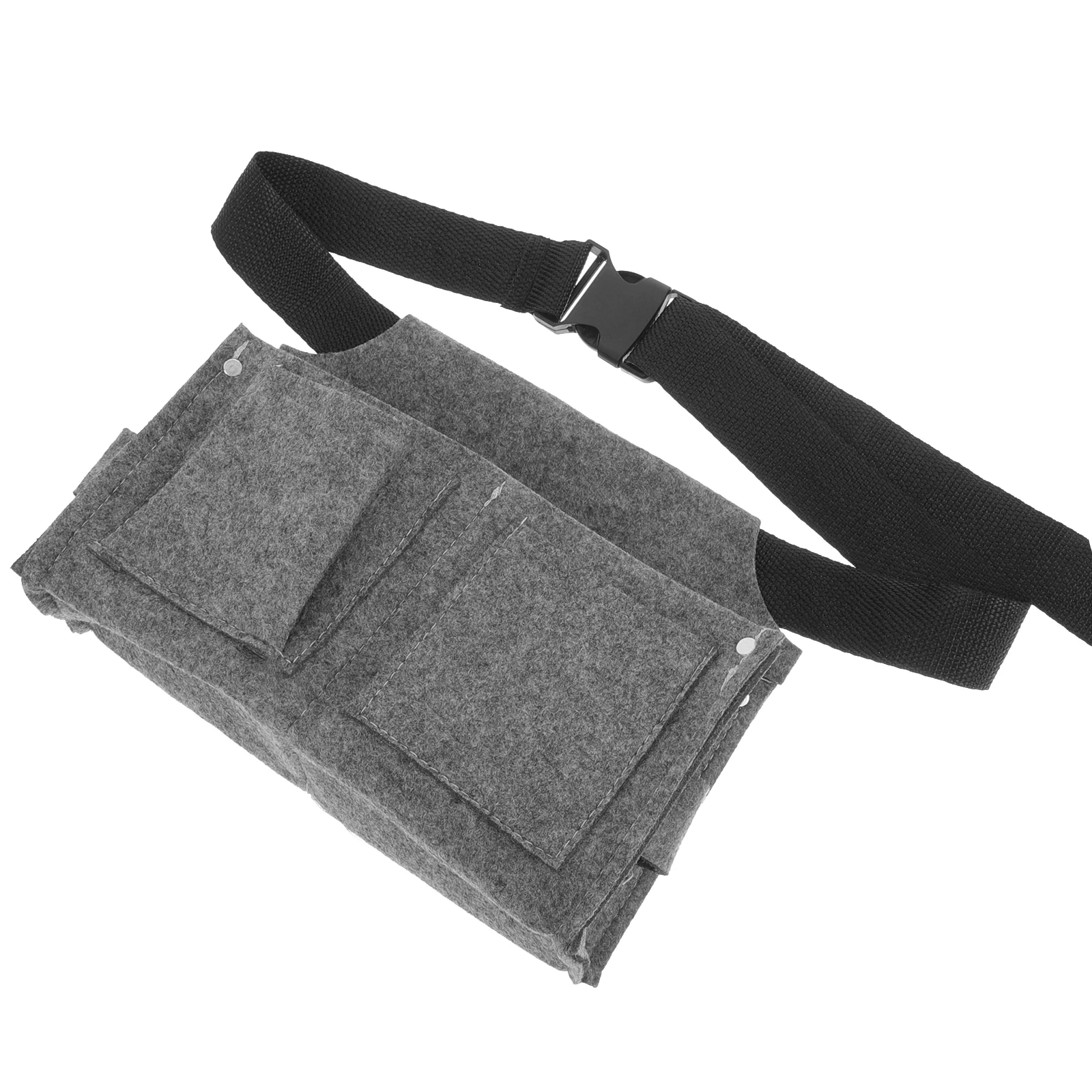 

Multi-Pocket Large Capacity Tool Belt Durable Felt Utility Organizer For Woodworking Electrician Carpenter Tools Storage