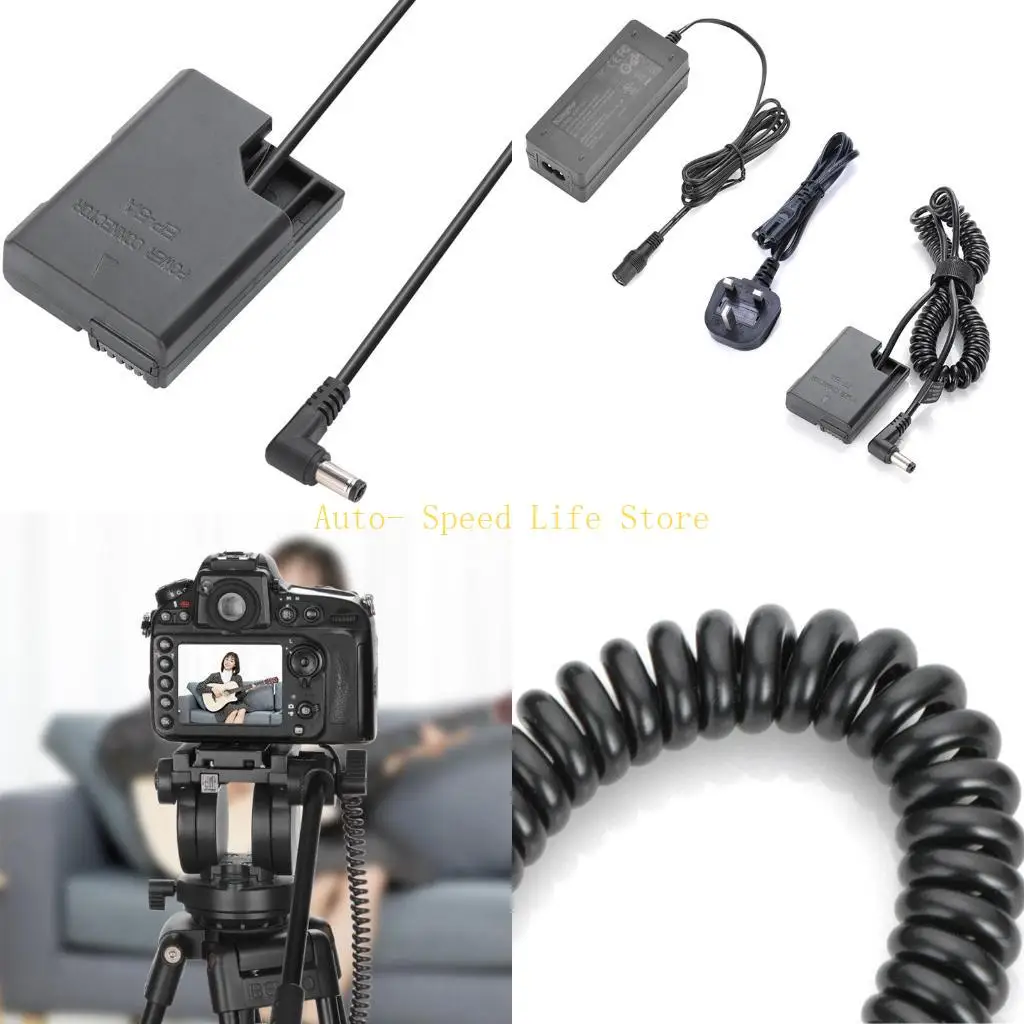 02DA Professional EN-EL14 AC Power Supply Adapter for D3300, D3400,D3100, D3200, D5100, D5200, D5300