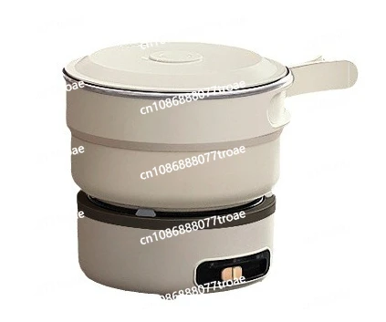 Folding pot travel portable electric cooking pot multifunctional split type electric hot pot