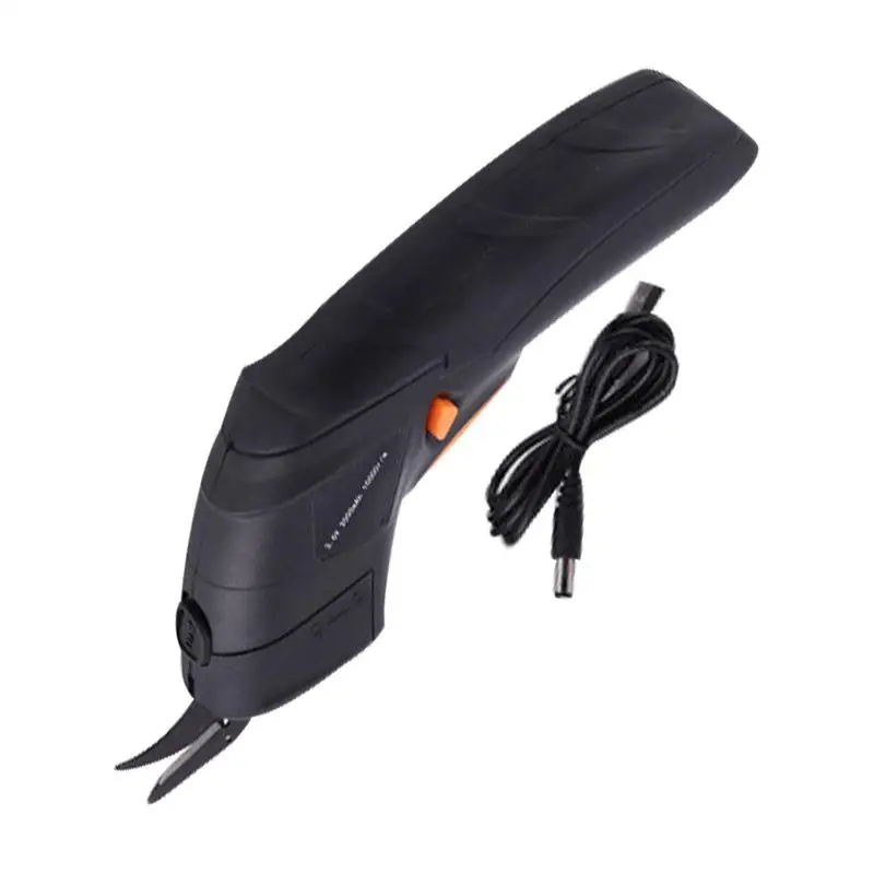 

Электрические ножницы для шитья, зарядка через USB, ручные ножницы для резки кожи, инструмент, сверхмощные электрические ножницы для ткани, металла