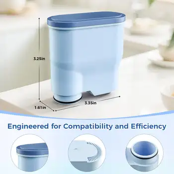 AquaClean-filter kompatibelt med Philips kaffemaskiner – CA6903 vattenfilter för EP1220/2230/3241, serie 1200/2200/3200/5400 6 best sales Aquaclean - №2