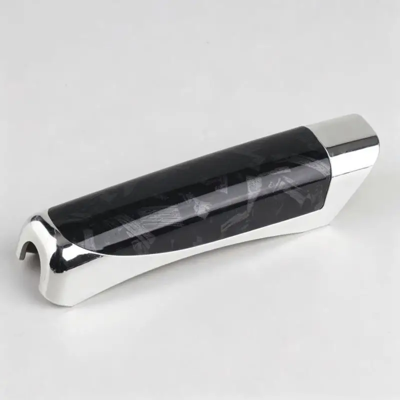 Universal Car Handbrake Grips Cover Protection Carbon: Fiber Parking Brake Decoration Shelnterior