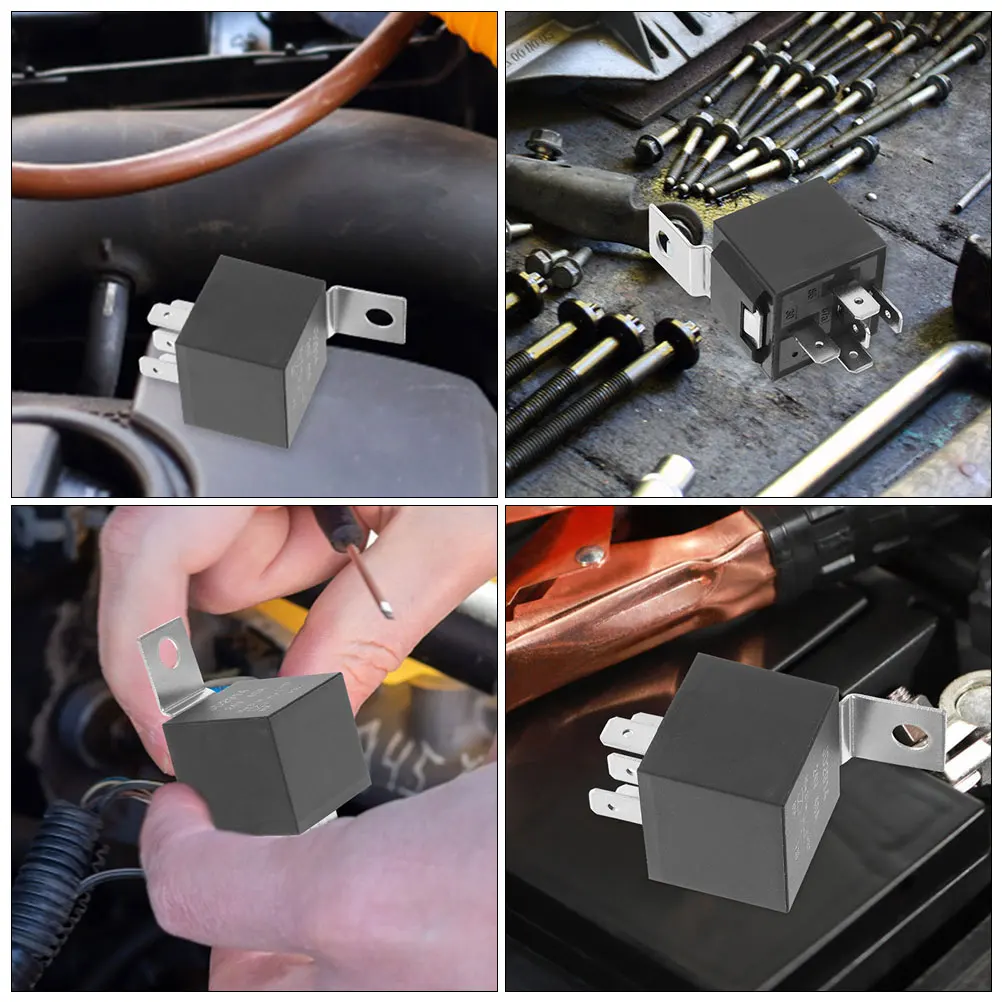 

2pcs Car 5-Pin 24V Starter Relay Automotive Replacement Accessory Waterproof 40A 30A Truck Marine Auto Parts Relay