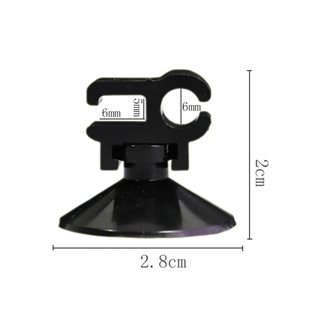 5ชิ้นตัวดูดสำหรับตู้ปลาคลิปหนีบท่อออกซิเจนท่อปั๊มสายไฟหัวเข็มขัดลวดอุปกรณ์สำหรับตู้ปลาดูด