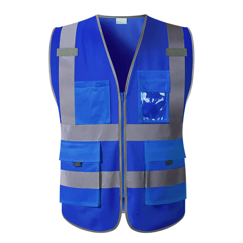 

Security Reflective Cycling Vest Night Running Safety Vest Motorcycle Cycle Riding Bike Bicycle Clothing Sleeveless