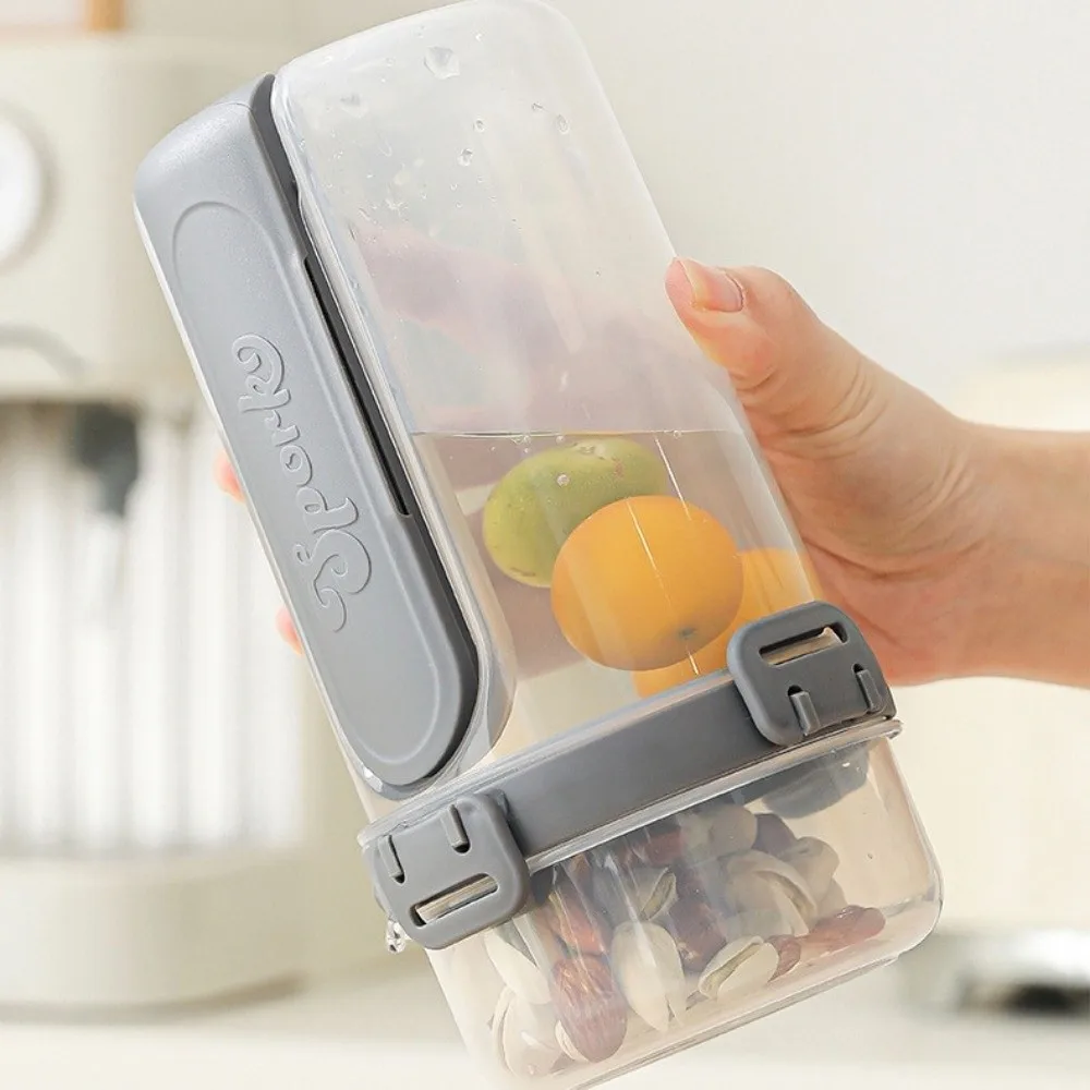 

800-1000ml Yogurt Parfait Cups with Spoon Fork Food-grade PP Double-layer Oatmeal Cereal Salad Cup 28oz Capacity Leak-Proof