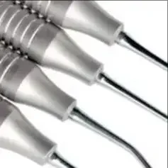 

4Pcs Stainless Steel Dental Tooth Scaler Kit Dental Double-Ended Design Teeth Cleaning Tool Dentistry Oral Care Whitening Tools