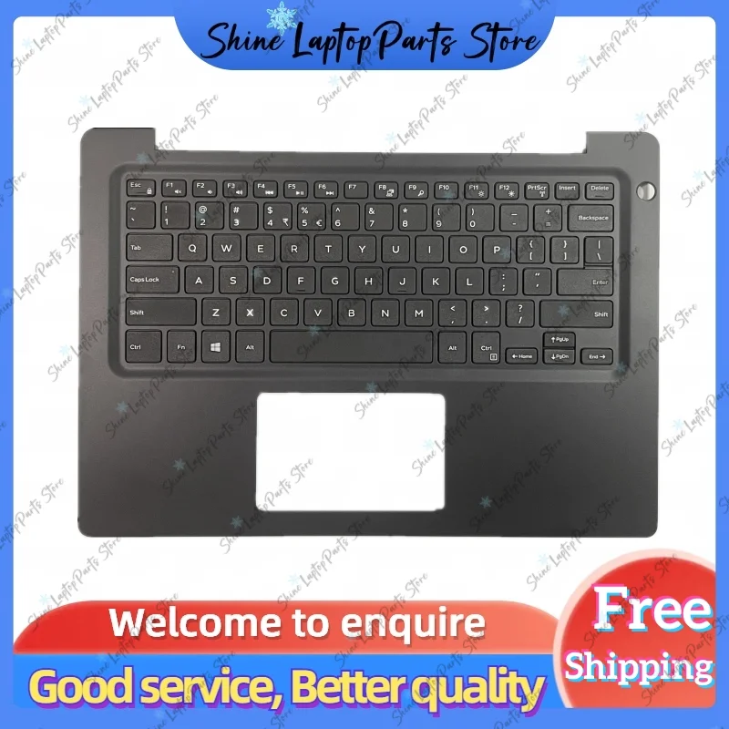 New for Dell Vostro 5481 V5481 Upper cover Palmrest C Case C Cover US  Keyboard 0H52M6